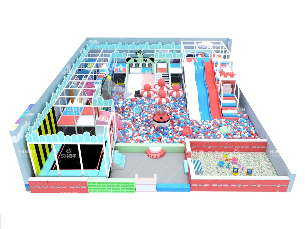 Zone Indoor Playground Equipment Sponge Commercial Mall