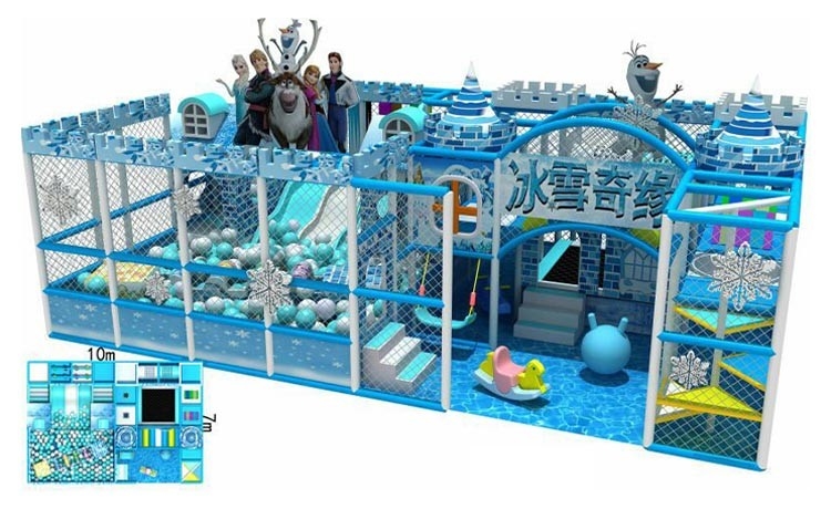 Candy Theme Indoor Playground Equipment Kids 3-12 Age For Supermarkets