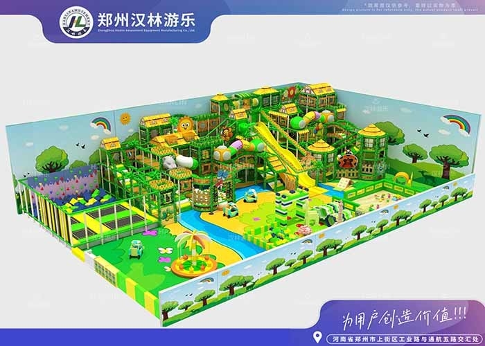 Coloful Indoor Soft Playground Equipments Children Toddler Play Place