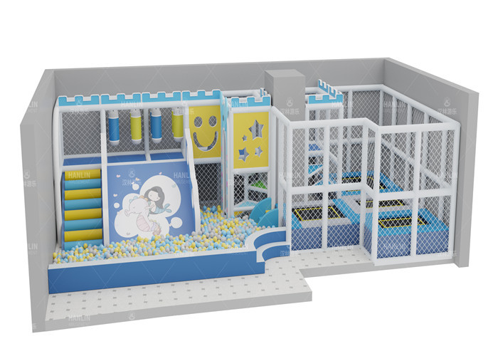 Ocean Theme Indoor Playground Customized Design Soft Playground