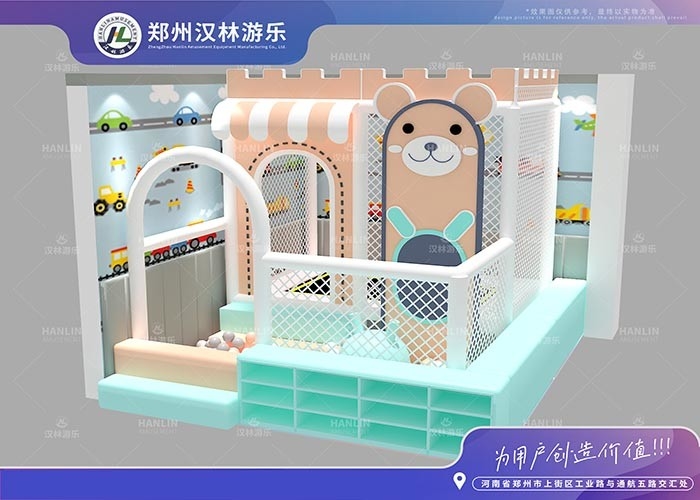 PVC foam New Style Children Indoor Playground Game 5 Kids