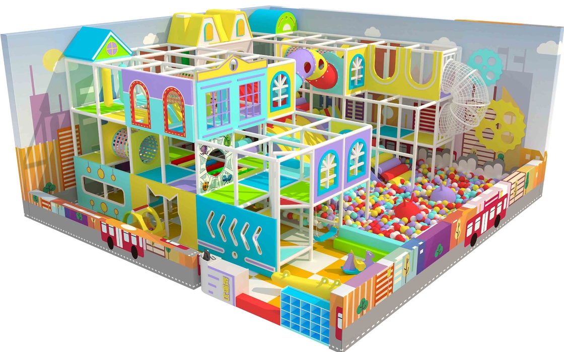 Toddler Indoor Playground Equipment Large Indoor Play Structures