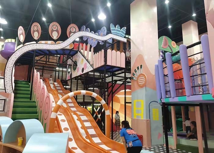 LLDPE Indoor Playground Equipment Indoor Playland Equipment For Business