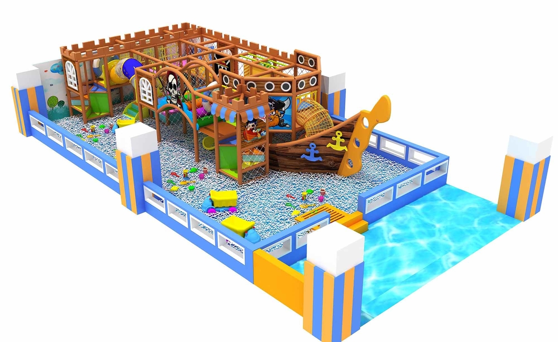 Ship theme Play Playground Indoor Play Equipment Installation Factory