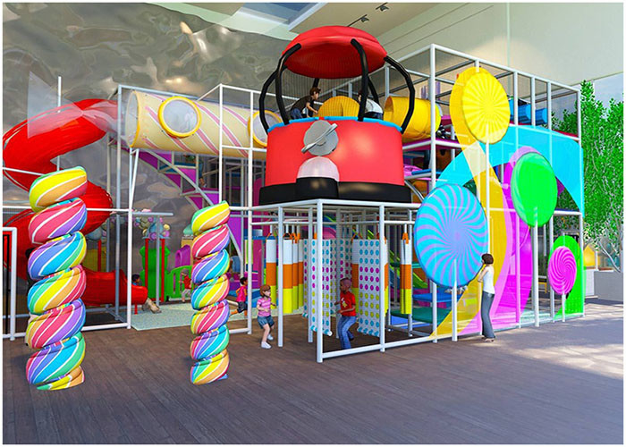 Forest Theme Kids Amusement Equipment Indoor Playground Equipment