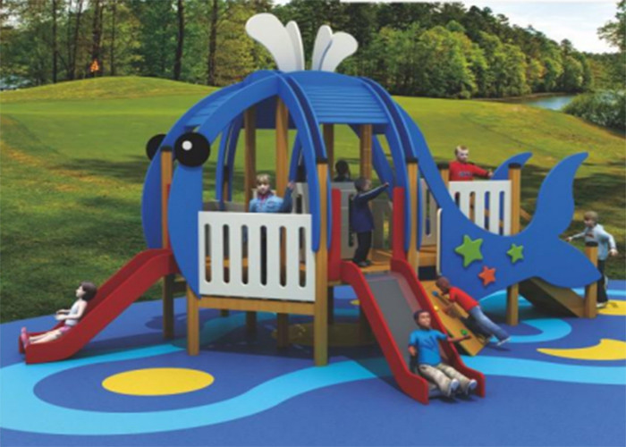 Train Type Wooden Play Park Equipment Toddlers Wooden Outdoor Playset