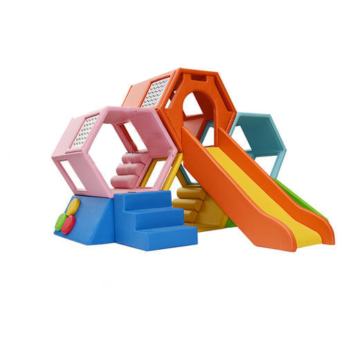 Honeycomb Maze Preschool Soft Play Equipment PVC Surface