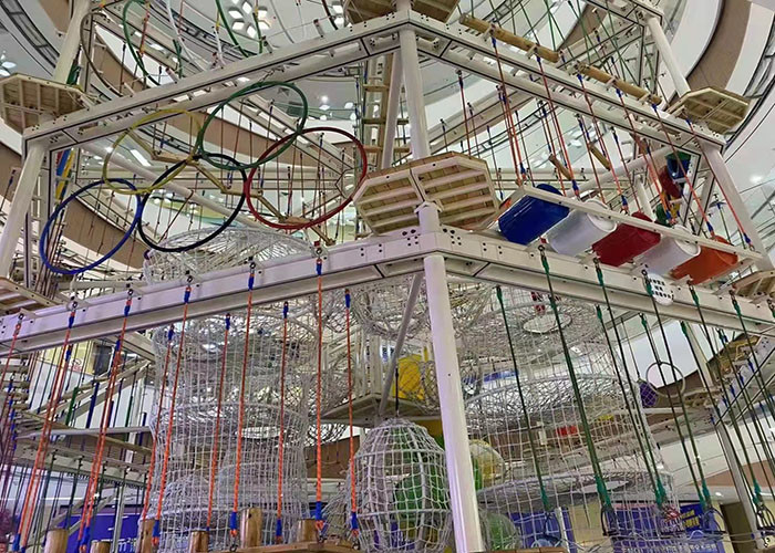 Playground Adventure Indoor Ropes Course For Children And Adults