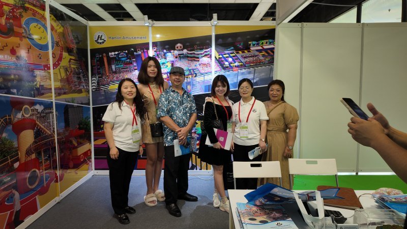 Group photo with satisfied clients at GTI 2025