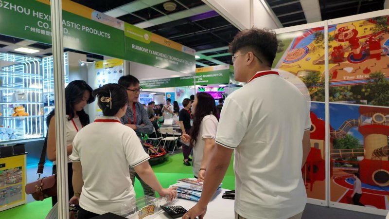 Professional team discussing playground project details