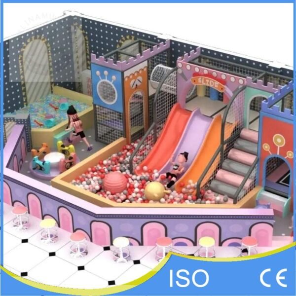 Colorful Castle Small Indoor Playground Colorful Castle Small Indoor Playground