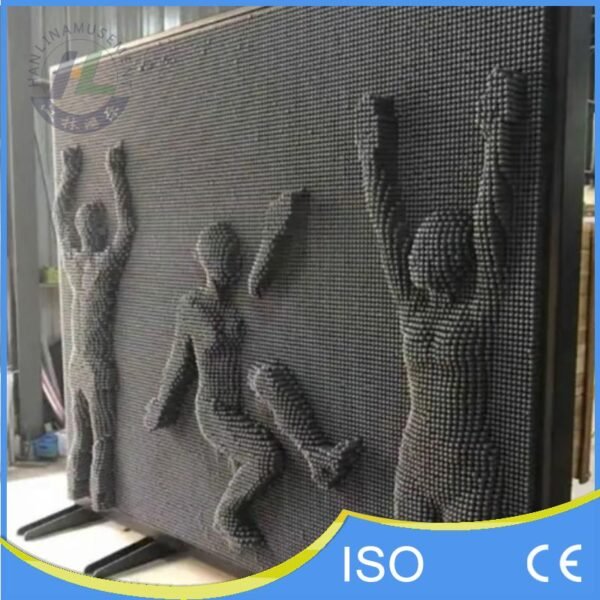 Close Up Texture of Pin Wall Frame Material Close Up Texture of Pin Wall Frame Material