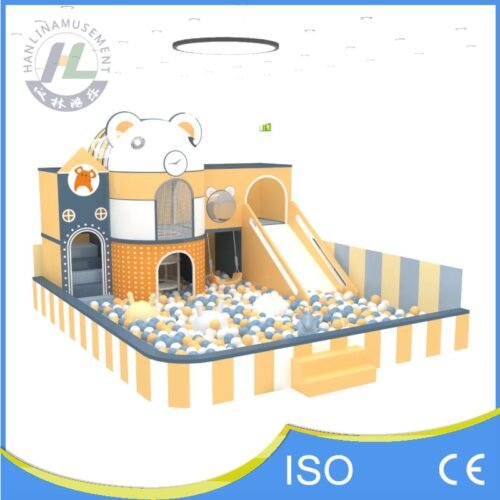 Morandi Color Bear Themed Toddler Playground Morandi Color Bear Themed Toddler Playground