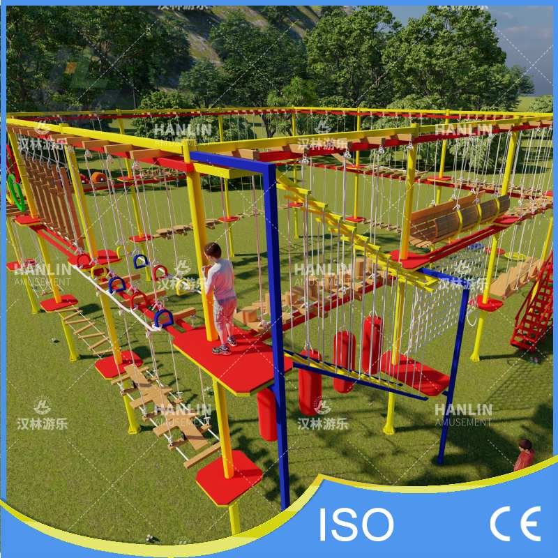 Multi-Level High Ropes Course | Outdoor Adventure Challenge for Camps ...