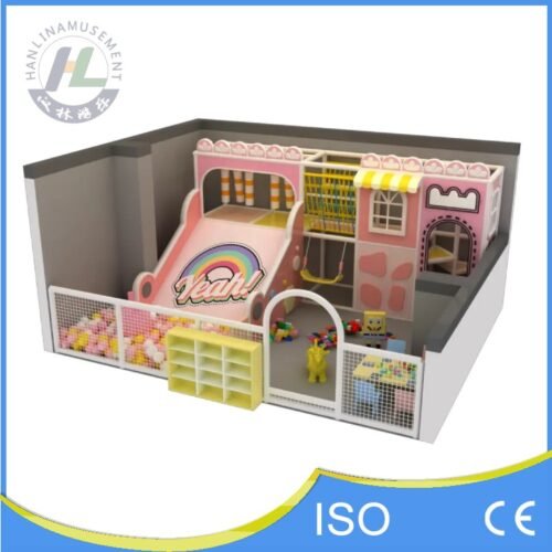 Princess Pink Small Indoor Playground with Ball Pit Princess Pink Small Indoor Playground with Ball Pit