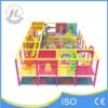 Side View of Compact Soft Play Structure with Toddler Area