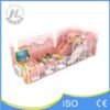 Side View of Small Indoor Playground with Pink Theme