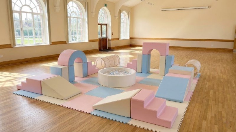 Soft Play Setup In Community Center