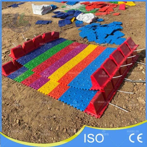 Anchor Installation for Rainbow Slide