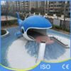 Blue Whale Sculpture Slide For Kids
