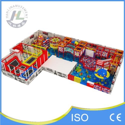 British London Theme Indoor Playground Overview British London Theme Indoor Playground Overview