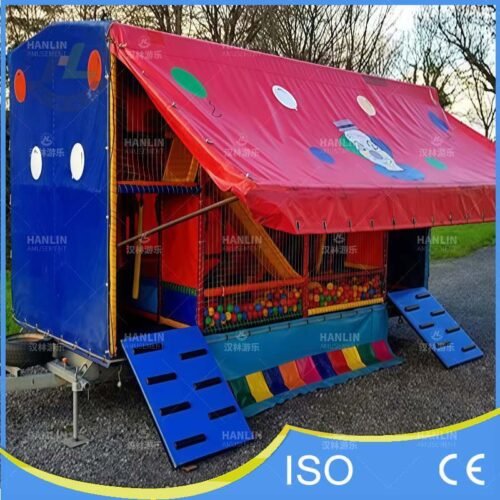 Clown Theme Mobile Trailer Playground