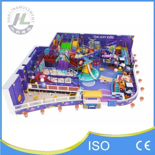 Galaxy Kids Space Theme Indoor Playground 3D Render Galaxy Kids Space Theme Indoor Playground 3D Render