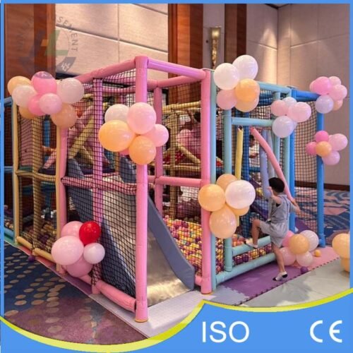 Macaron Mobile Soft Play With Ball Pit