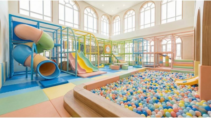 Modern Commercial Indoor Playground Facility Overview