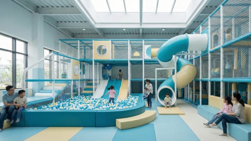 Modern Commercial Indoor Playground Overview