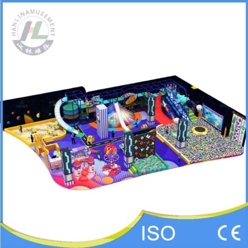 Neon Galaxy Theme Indoor Playground with Interactive Projection Neon Galaxy Theme Indoor Playground with Interactive Projection