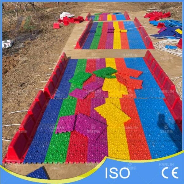 Soil Anchor Installation for Rainbow Slide