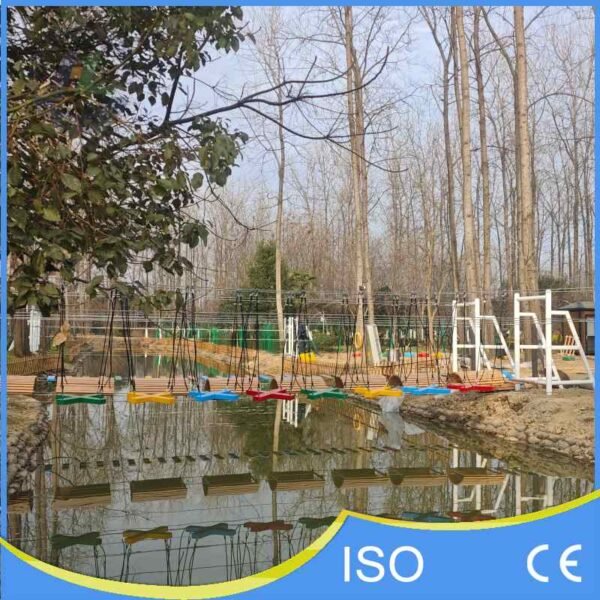 Suspended Cross Step Water Bridge
