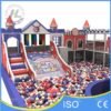50-100sqm Commercial Playground with Trampoline