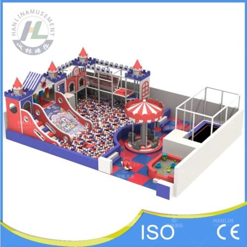 British Castle Theme Indoor Playground Front View British Castle Theme Indoor Playground Front View