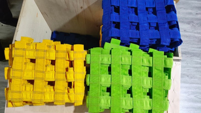 Colorful High Strength Webbing Materials For Spider Tower