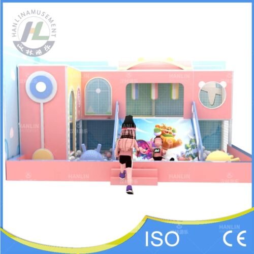 Compact Kids Soft Play Area Front Elevation Compact Kids Soft Play Area Front Elevation