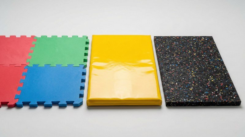 EVA Foam PVC Vinyl and Rubber Flooring Samples