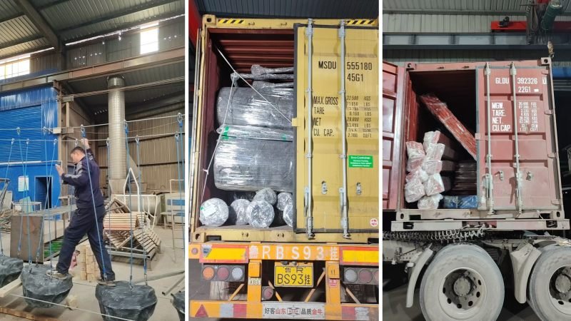 Factory Testing And Shipping Container Loading For Poland Outdoor Project