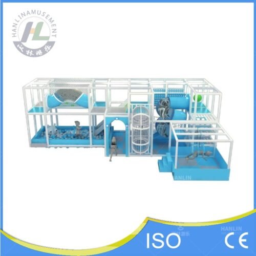 Ice and Snow Theme Indoor Playground Front View Ice and Snow Theme Indoor Playground Front View