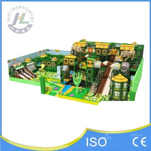 Jungle Safari Theme Large Indoor Playground Design