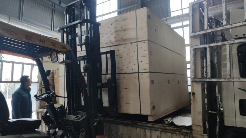 Large Wooden Crate Packaging For Amusement Equipment Shipping