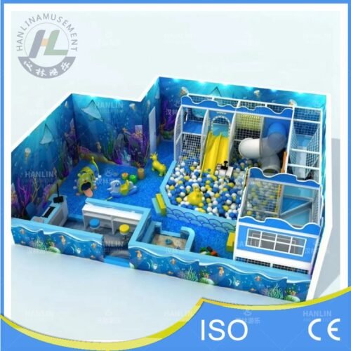 Ocean Theme Commercial Indoor Playground with Reception Ocean Theme Commercial Indoor Playground with Reception
