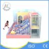 Small Indoor Playground with Projection Slide Side View