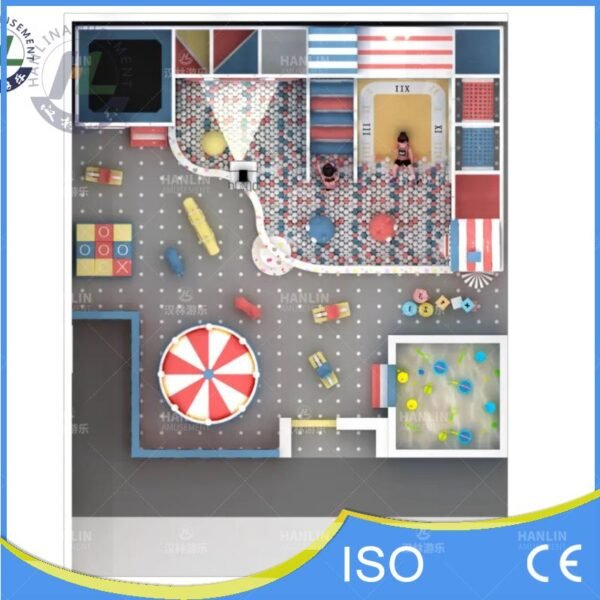 Commercial Kids Play Center Floor Plan Top View Commercial Kids Play Center Floor Plan Top View