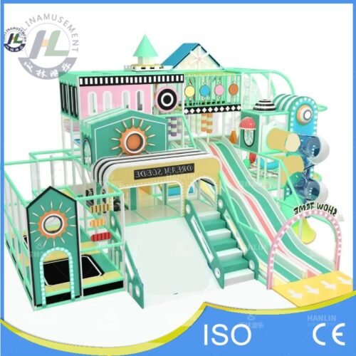 Dream Scene Kids Soft Play with Double Slide Dream Scene Kids Soft Play with Double Slide