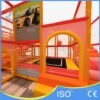 Indoor Playground Trampoline Zone Close Up With Race Car Panel