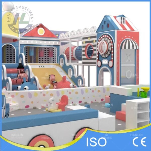 Interactive Ball Pit and Clock Tower Slide Detail Interactive Ball Pit and Clock Tower Slide Detail