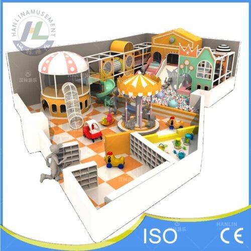 Orange Circus Theme Indoor Playground Overview Orange Circus Theme Indoor Playground Overview