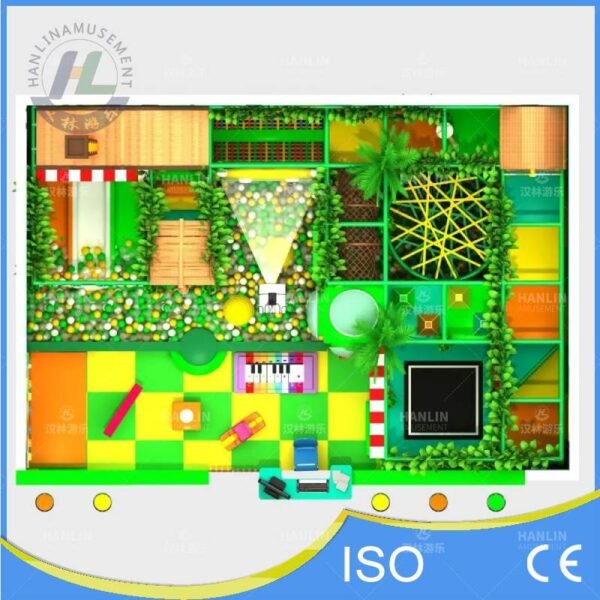 Small Forest Indoor Playground Top Down Floor Plan Layout Small Forest Indoor Playground Top Down Floor Plan Layout